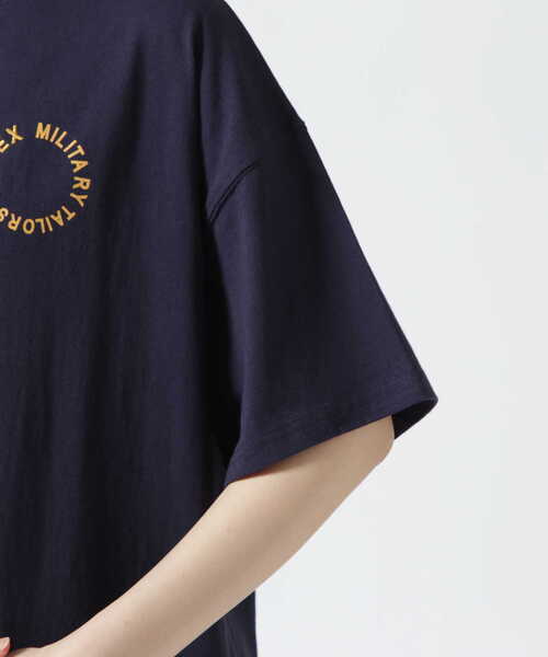 AVIREX(アヴィレックス)の「【WEB&DEPOT限定】PENNANT PRINT TUNIC ONEPIECE/ ペナントプリントチュニックワンピース(ワンピース・レディース・グリーン/アイボリー/ネイビー・FREE)」の8枚目の写真