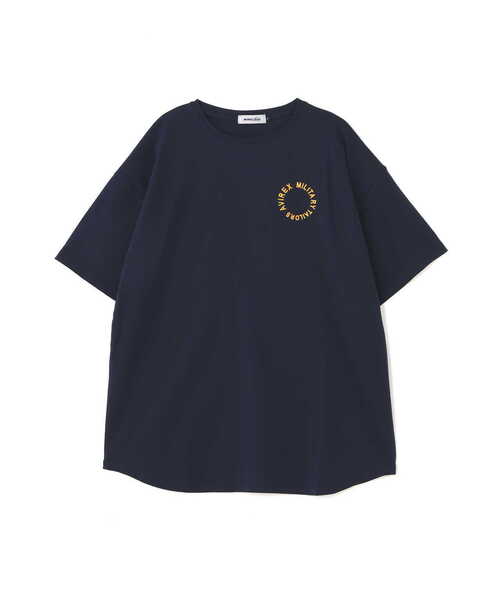 AVIREX(アヴィレックス)の「【WEB&DEPOT限定】PENNANT PRINT TUNIC ONEPIECE/ ペナントプリントチュニックワンピース(ワンピース・レディース・グリーン/アイボリー/ネイビー・FREE)」の10枚目の写真