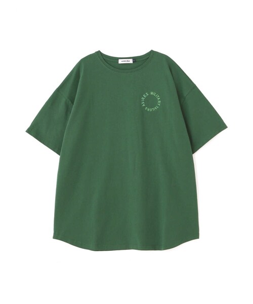 AVIREX(アヴィレックス)の「【WEB&DEPOT限定】PENNANT PRINT TUNIC ONEPIECE/ ペナントプリントチュニックワンピース(ワンピース・レディース・グリーン/アイボリー/ネイビー・FREE)」の20枚目の写真