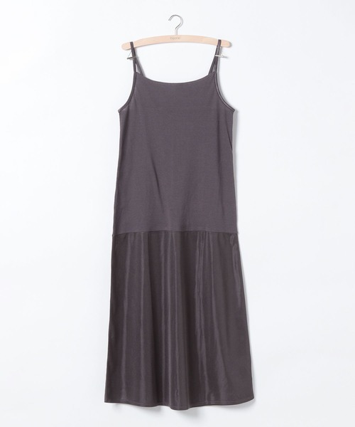 bijorie(ビジュリィ)の「【bijorie】オーガニックコットンフライス/ロングスリップ 22SS(その他アンダーウェア/インナー・レディース・ライトブラウン/チャコール・LARGE/MEDIUM)」の4枚目の写真