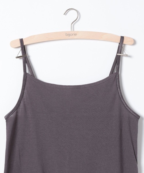 bijorie(ビジュリィ)の「【bijorie】オーガニックコットンフライス/ロングスリップ 22SS(その他アンダーウェア/インナー・レディース・ライトブラウン/チャコール・LARGE/MEDIUM)」の8枚目の写真