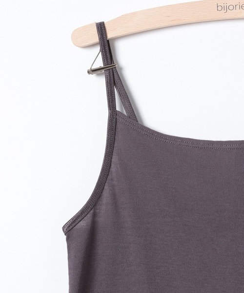 bijorie(ビジュリィ)の「【bijorie】オーガニックコットンフライス/ロングスリップ 22SS(その他アンダーウェア/インナー・レディース・ライトブラウン/チャコール・LARGE/MEDIUM)」の12枚目の写真