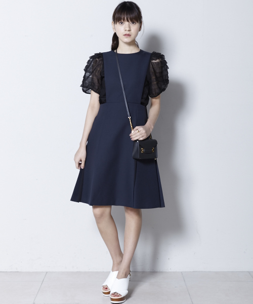 Sophie Hulme(ソフィーヒュルム)の「SOPHIE HULME ナノエンベロープショルダーバック(ショルダーバッグ・レディース・ブラック/ライトピンク/エンジ・FREE)」の20枚目の写真