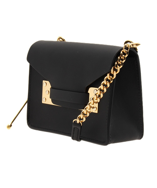 Sophie Hulme(ソフィーヒュルム)の「SOPHIE HULME ナノエンベロープショルダーバック(ショルダーバッグ・レディース・ブラック/ライトピンク/エンジ・FREE)」の12枚目の写真