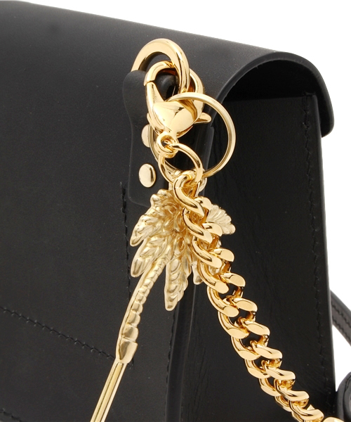 Sophie Hulme(ソフィーヒュルム)の「SOPHIE HULME ナノエンベロープショルダーバック(ショルダーバッグ・レディース・ブラック/ライトピンク/エンジ・FREE)」の9枚目の写真