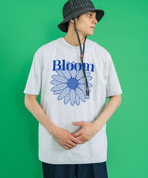 Ressaca(レサーカ)の「オーバーサイズ デイジー ロゴプリント 半袖Tシャツ 花柄(Tシャツ/カットソー・レディース・ホワイト/アッシュグレー/ブラック/イエロー/グリーン/グリーン系その他・M/L/XL)」の20枚目の写真