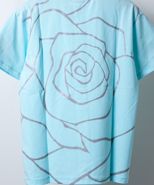 Buffalo Bobs(バッファローボブズ)の「RUFFLED ROSE(ラッフルド ローズ)クルーネック ロゴ Tシャツ(Tシャツ/カットソー・メンズ・ホワイト/ブラック/ブルー系その他・1-2/2-3/3-4)」の17枚目の写真