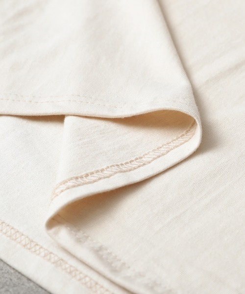 reca（レカ）の「カレッジロゴオーバーサイズTシャツ（Tシャツ/カットソー・レディース・ベージュ/ネイビー/グレー・FREE）」の11枚目の写真