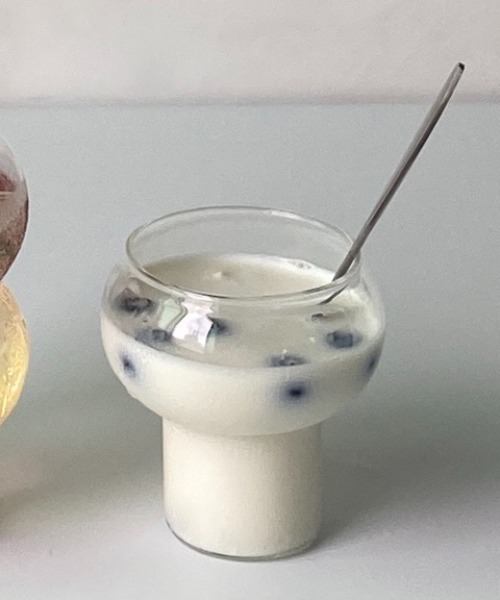 Made in I(メイドインアイ)の「カフェ風フロートグラス(グラス/マグカップ/タンブラー・レディース・クリア・FREE)」の6枚目の写真