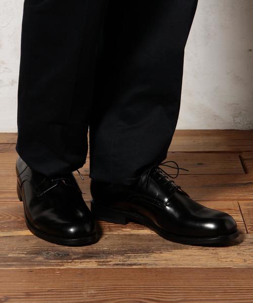 green label relaxing（グリーンレーベルリラクシング）の「LEATHER 5EYE P-TOE シューズ（その他シューズ・メンズ・ブラック/ダークブラウン・8.5/9/8/7.5）」の9枚目の写真
