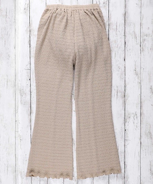 HONEYSUCKLE ROSE(ハニーサックルローズ)の「【HONEYSUCKLE ROSE】セミフレアイージーパンツ(その他パンツ・レディース・ダークグレー/レンガ/ベージュ・L/M)」の17枚目の写真