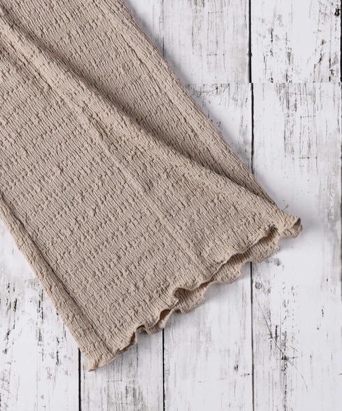 HONEYSUCKLE ROSE(ハニーサックルローズ)の「【HONEYSUCKLE ROSE】セミフレアイージーパンツ(その他パンツ・レディース・ダークグレー/レンガ/ベージュ・L/M)」の19枚目の写真