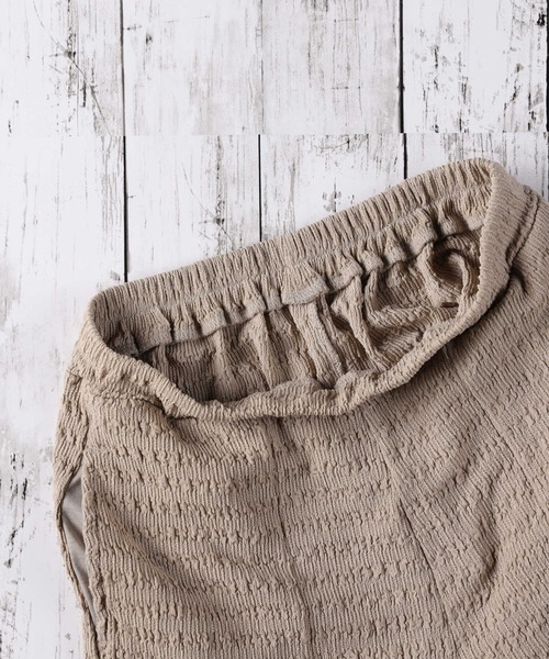 HONEYSUCKLE ROSE(ハニーサックルローズ)の「【HONEYSUCKLE ROSE】セミフレアイージーパンツ(その他パンツ・レディース・ダークグレー/レンガ/ベージュ・L/M)」の20枚目の写真