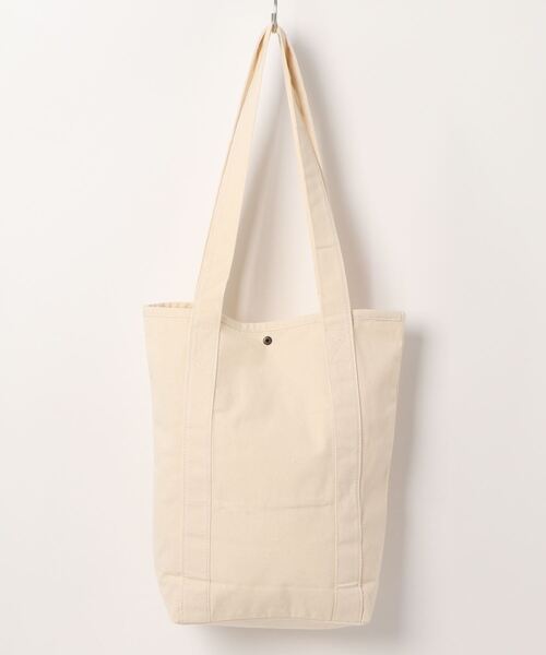 LBC（エルビーシー）の「LBC刺繍カラートートバッグ（トートバッグ・レディース・オフホワイト/グリーン/ピンク・FREE）」の5枚目の写真