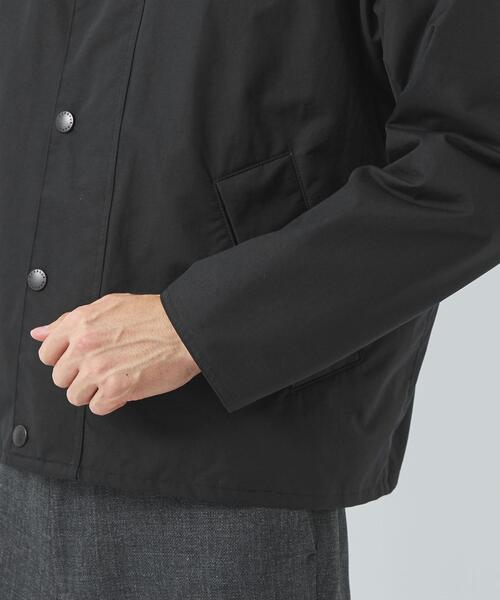 Barbour（バブアー）の「【別注】＜Barbour（バブアー）＞TRANSPORT トランスポート ジャケット（その他アウター・メンズ・ブラック/ベージュ・40/38/36）」の4枚目の写真