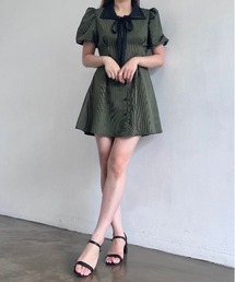 titty＆Co. PETIT | 【titty&Co.PETIT】チェックタックリボンワンピース(ワンピース)