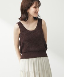 Green　Parks | テープヤーンショートニットベスト(ベスト)
