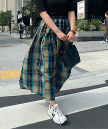 CPCM | マドラスチェックロングスカート(スカート)