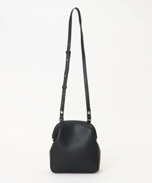 notch.（ノッチ）の「ガマ口ショルダーバッグ（ショルダーバッグ・レディース・ブラウン/ブラック・ONESIZE）」の7枚目の写真