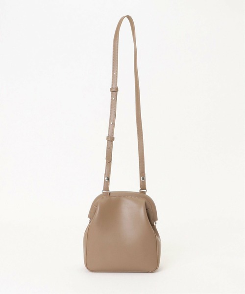 notch.（ノッチ）の「ガマ口ショルダーバッグ（ショルダーバッグ・レディース・ブラウン/ブラック・ONESIZE）」の8枚目の写真