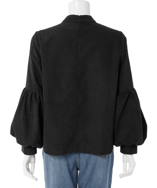 fifth(フィフス)の「スエードライクボリュームスリーブブラウス(シャツ/ブラウス・レディース・ブラック/ベージュ/ブルー・M)」の20枚目の写真