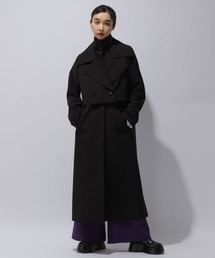 HARE | 2Pベストスタンドコート(HARE)(ステンカラーコート)