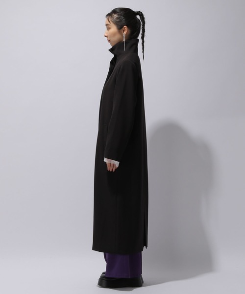 HARE（ハレ）の「2Pベストスタンドコート(HARE)（ステンカラーコート・レディース・ブラック/ブルー・FREE）」の21枚目の写真