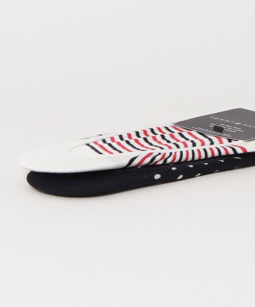 【セール】AW LOURDES NO SHOW SOCKS 2PK（ソックス/靴下）｜TOMMY HILFIGER（トミーヒルフィガー）の