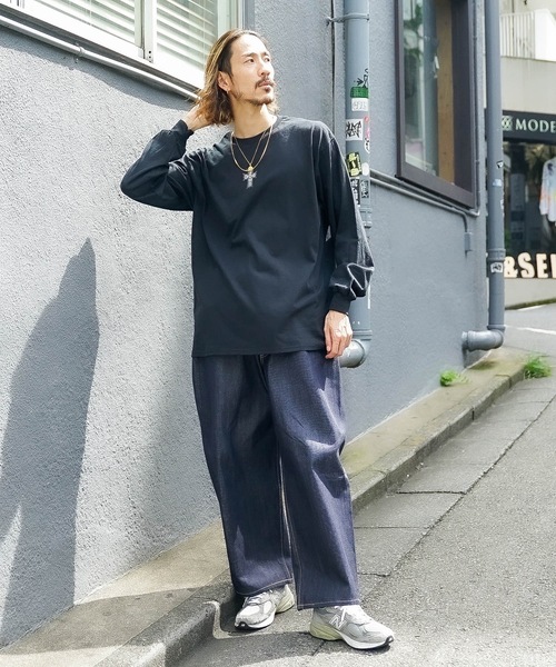 DOGTOWN（ドッグタウン）の「TRIBAL CROSS L/S T-SHIRTS/ドッグ