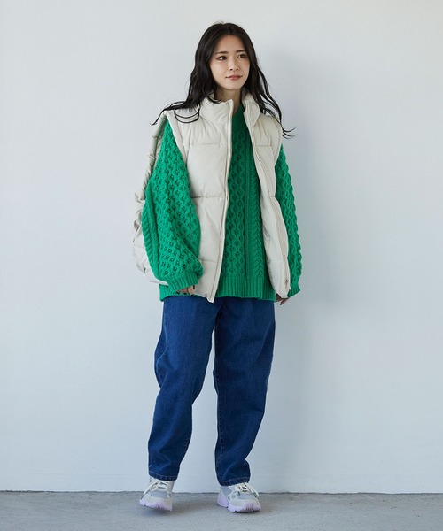 179/WG（イチナナキュウダブルジー）の「テーパードデニムパンツ（デニムパンツ・レディース・インディゴブルー/ブルー/ブラック・MEDIUM）」の21枚目の写真