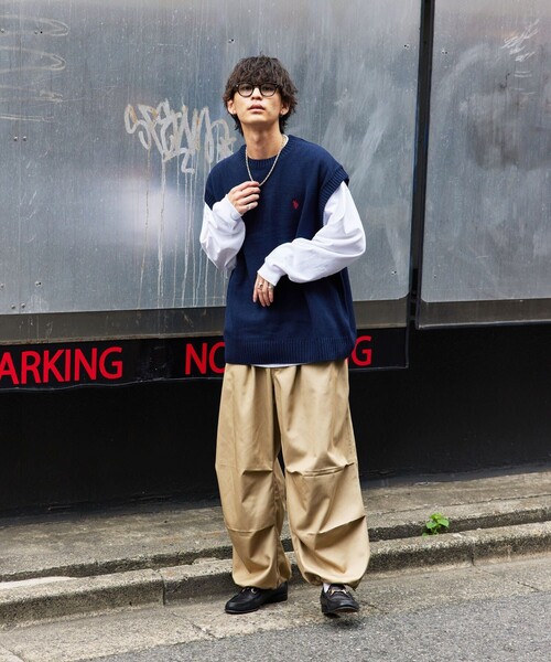 PUBLUX(パブリュクス)の「【PUBLUX/パブリュクス】 スノーカモパンツ/スノーパンツ/ワイドスノーパンツ/ワイドパンツ/カーゴパンツ/ミリタリーパンツ(カーゴパンツ・メンズ・ホワイト/ブラック/ベージュ/カーキ・SMALL/MEDIUM/LARGE)」の14枚目の写真