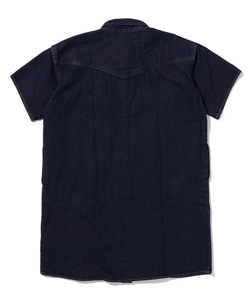 Levi's(リーバイス)の「Levi's/リーバイス ウエスタンシャツワンピース INDIGO RINSE(ワンピース・レディース・インディゴブルー・S/M/XS)」の10枚目の写真