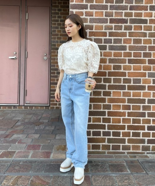 AMAIL（アマイル）の「Mature bon lace cloth（シャツ/ブラウス・レディース・アイボリー・FREE）」の12枚目の写真