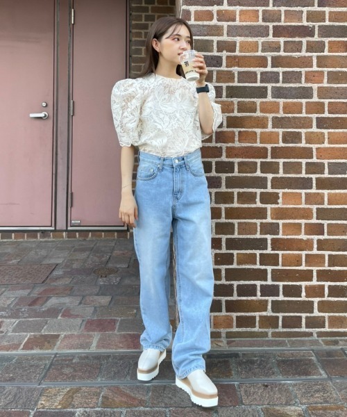 AMAIL（アマイル）の「Mature bon lace cloth（シャツ/ブラウス・レディース・アイボリー・FREE）」の14枚目の写真