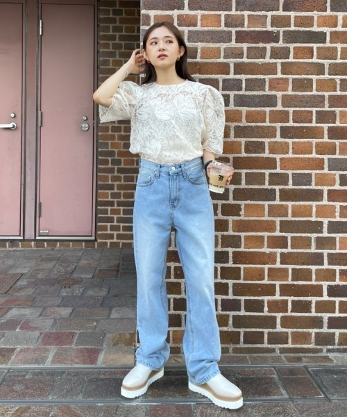 AMAIL（アマイル）の「Mature bon lace cloth（シャツ/ブラウス・レディース・アイボリー・FREE）」の11枚目の写真