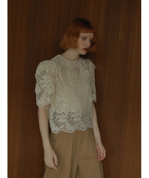 AMAIL（アマイル）の「Mature bon lace cloth（シャツ/ブラウス・レディース・アイボリー・FREE）」の15枚目の写真