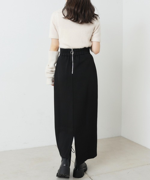 Chico（チコ）の「【サイズ展開あり】ポンチレイヤードタイトスカート（スカート・レディース・ブラック/グレー/グレイッシュベージュ/アイボリー・FREE/0）」の18枚目の写真