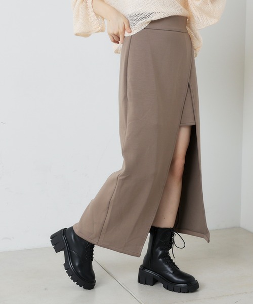 Chico（チコ）の「【サイズ展開あり】ポンチレイヤードタイトスカート（スカート・レディース・ブラック/グレー/グレイッシュベージュ/アイボリー・FREE/0）」の19枚目の写真