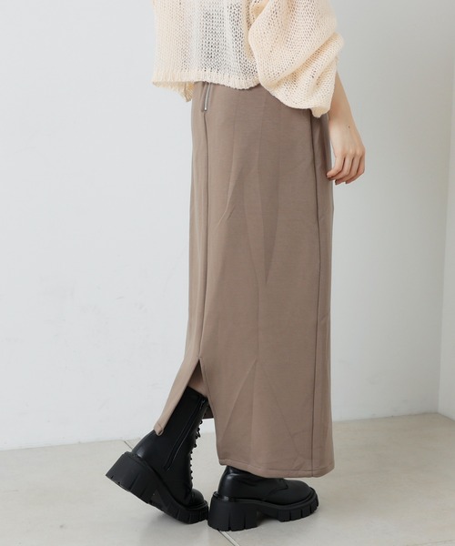 Chico（チコ）の「【サイズ展開あり】ポンチレイヤードタイトスカート（スカート・レディース・ブラック/グレー/グレイッシュベージュ/アイボリー・FREE/0）」の16枚目の写真