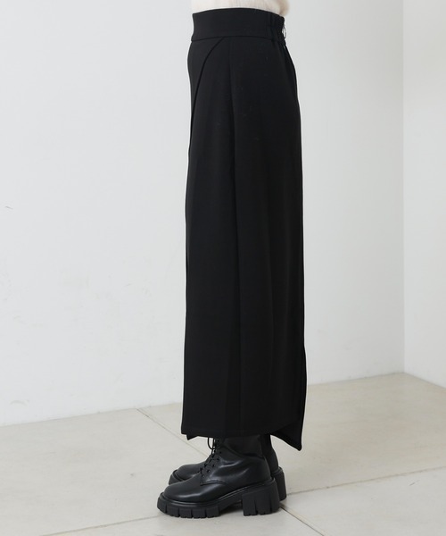 Chico（チコ）の「【サイズ展開あり】ポンチレイヤードタイトスカート（スカート・レディース・ブラック/グレー/グレイッシュベージュ/アイボリー・FREE/0）」の10枚目の写真