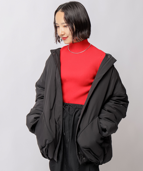 JOINT WORKS(ジョイントワークス)の「リブインナータートルプルオーバーニット(ニット/セーター・レディース・ブルー系その他/レッド/ホワイト/ブラック・FREE)」の14枚目の写真