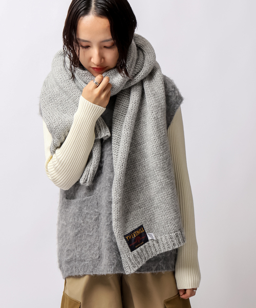 JOINT WORKS(ジョイントワークス)の「リブインナータートルプルオーバーニット(ニット/セーター・レディース・ブルー系その他/レッド/ホワイト/ブラック・FREE)」の11枚目の写真