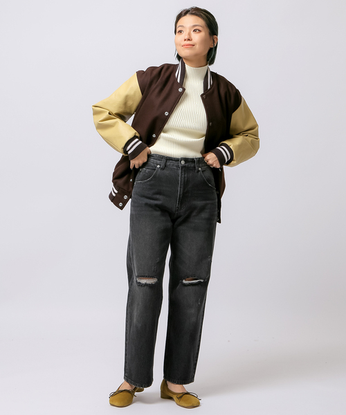 JOINT WORKS(ジョイントワークス)の「リブインナータートルプルオーバーニット(ニット/セーター・レディース・ブルー系その他/レッド/ホワイト/ブラック・FREE)」の20枚目の写真