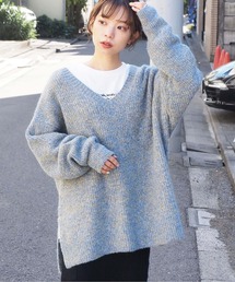 tiptop | MIXニットBIGプルオーバー(ニット/セーター)