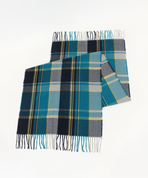 LBC(エルビーシー)の「チェックストール(ストール/ショール・レディース・スカイブルー/ベージュ/ライトカーキ/Red・FREE)」の18枚目の写真