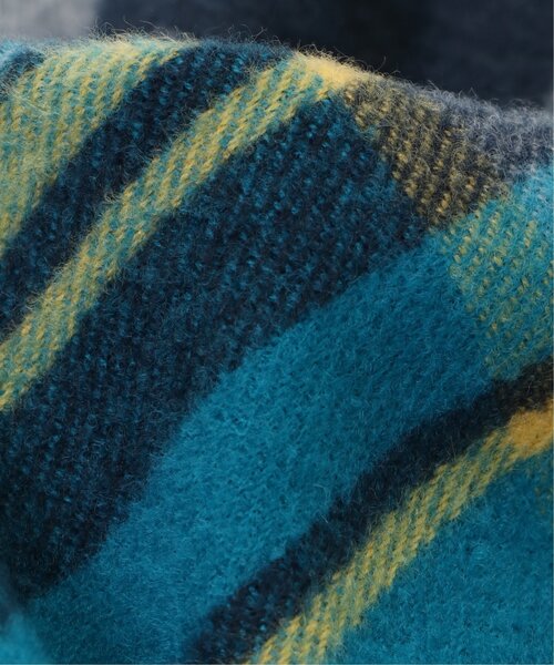 LBC(エルビーシー)の「チェックストール(ストール/ショール・レディース・スカイブルー/ベージュ/ライトカーキ/Red・FREE)」の20枚目の写真