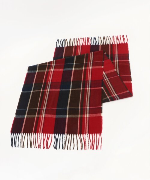 LBC(エルビーシー)の「チェックストール(ストール/ショール・レディース・スカイブルー/ベージュ/ライトカーキ/Red・FREE)」の22枚目の写真