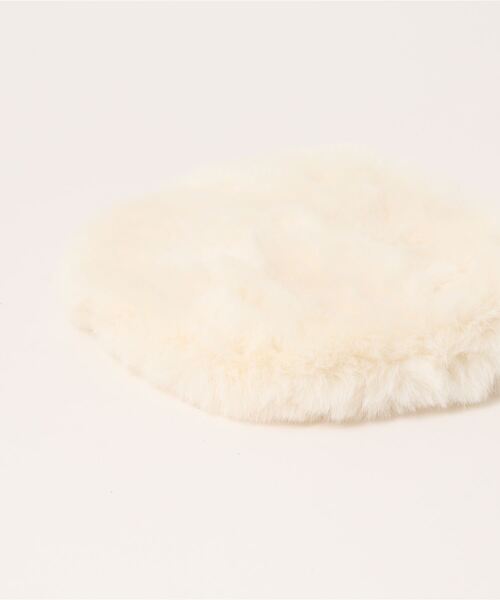 clear（クリア）の「ファーミニショルダーバッグ（ショルダーバッグ・レディース・グレー/アイボリー/キャメル・F）」の7枚目の写真