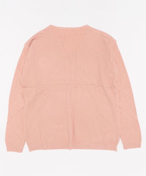 Coo+i（クーイ）の「Vネック長袖ニット（ニット/セーター・レディース・ピンク/ブルー/ミント/ブラック/ホワイト/パープル/マスタード・FREE）」の15枚目の写真