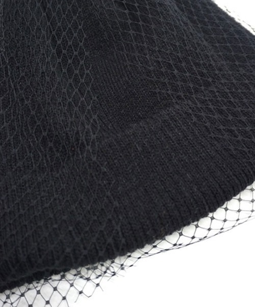 DONOBAN（ドノバン）の「チュールニットワッチ（ニットキャップ/ビーニー・レディース・ブラック・FREE）」の13枚目の写真